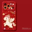 Ốp điện thoại hình ngựa sơn dầu dễ thương cho iPhone 17 16 15 14 13 12 11 Pro Max X XR XS Max 7 8 Plus SE2020