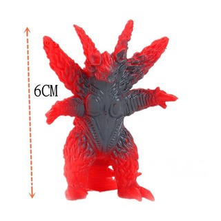 Nhỏ sáu Ultraman keo mềm quái vật nhỏ Chi Ponton Madia rắn quà tặng đồ chơi quà tặng nhỏ