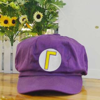 Mũ bóng chày Mario cosplay mái vòm cotton, phù hợp cho mùa hè và cả nam lẫn nữ
