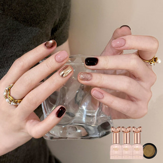[ANNIES] Bộ kết hợp Caramel Amber Nail Polish Keo dán mắt mèo trắng phổ biến