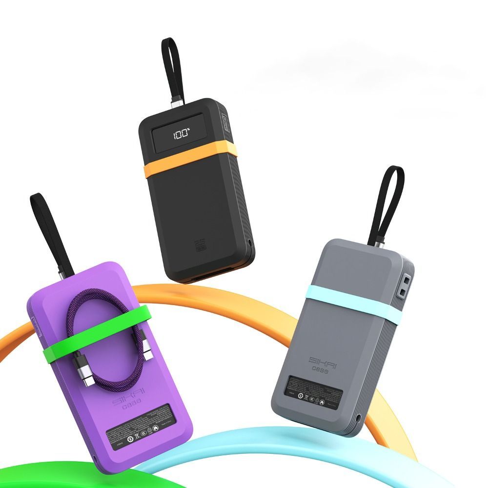 Silicone SIMPLEAID, Bảo vệ màu trơn mềm, Mang theo chống sốc di động chất lượng cao cho Du lịch Cuktech 25 SE Power Bank 25000mAh