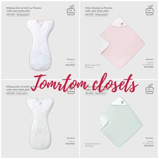 La pomme SS2026 BST nhộng chũ, choàng tắm cho bé T1.4