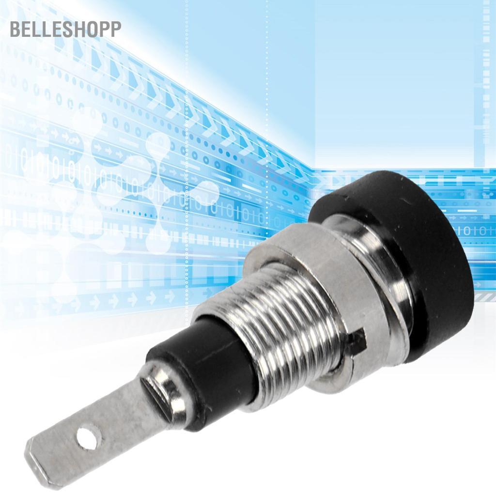 Belleshopp Belleshopp LiebeWH 10 Cái Ổ Cắm Chuối Đầu Nối Đồng Thau Đầu Nối Bảng Điều Khiển 2Mm Thiết Bị Đầu Cuối Cho Thiết Bị Công Nghiệp Điện Tử (Đỏ)