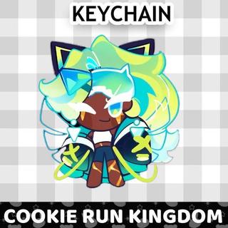 Ganci / Gantungan Kunci Akrilik COOKIE RUN KINGDOM - COSTUME LEGENDARY - MORNING DEW OF APATH