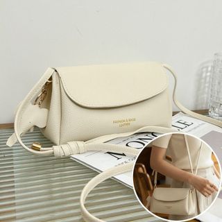Túi đeo chéo HOBBYIN, Túi đeo vai nữ di động nhẹ bằng da, Ví đựng ly hợp cổ điển thời trang Quà tặng nữ