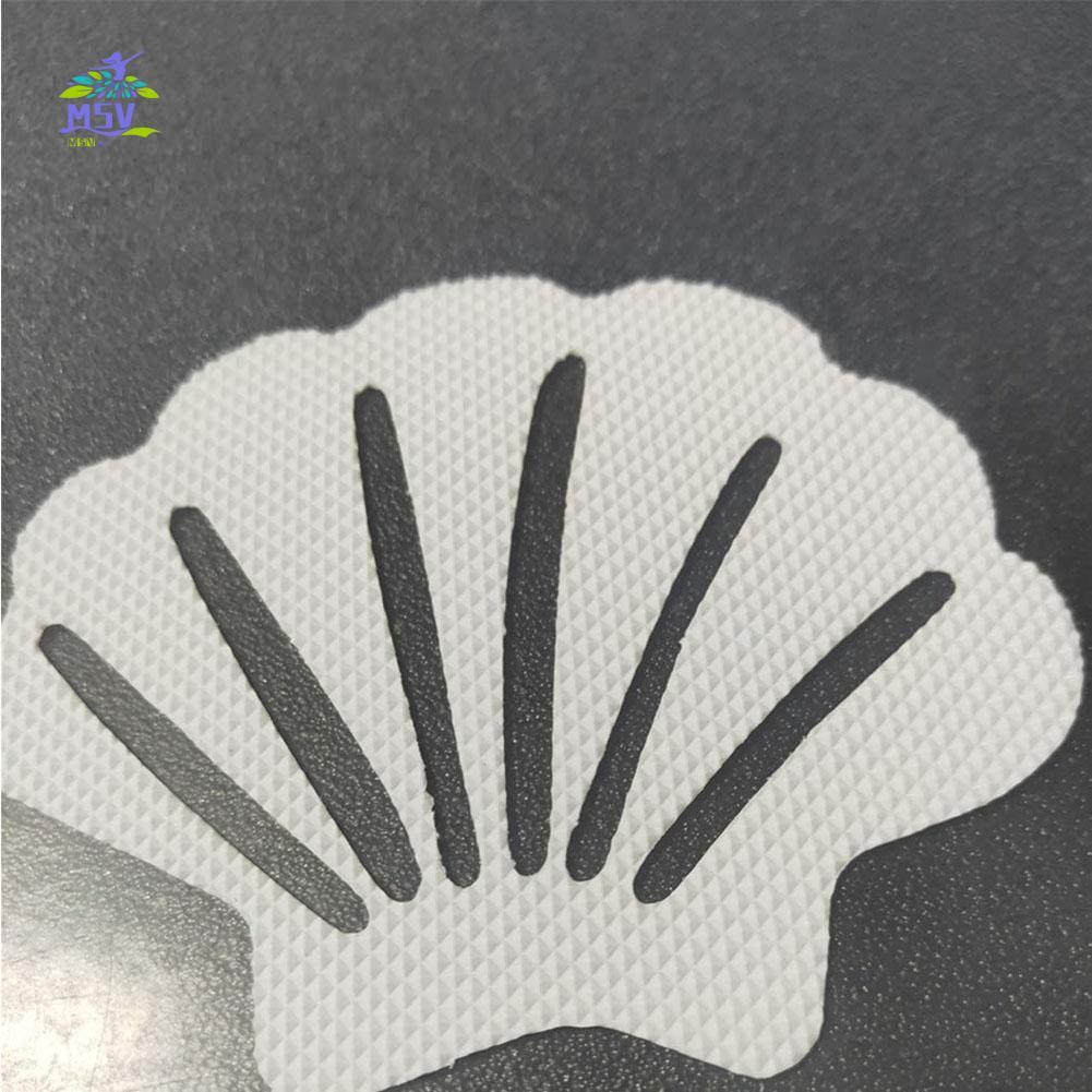 12 Miếng Dán Chống Trơn Trượt Hình Vỏ Chống Trơn Trượt Chống Thấm Nước Dễ Dàng Lắp Đặt Cho Phụ Kiện Bồn Tắm