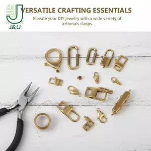 Trang sức bộ màu xanh dương cho Crafting, gồm phụ kiện mặt dây và móc khóa kim loại chất lượng cao