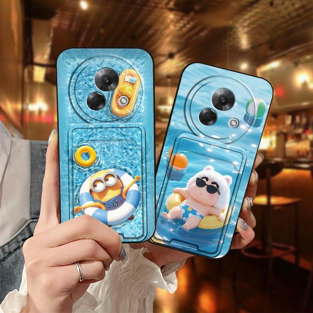 Ốp Điện Thoại Graffiti TPU Mềm Bền Cho Meizu Lucky08, Khe Cắm Thẻ, Silicon Bảo Vệ