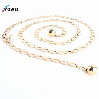 Thắt lưng nữ retro bạc khắc rỗng dây xích thanh lịch