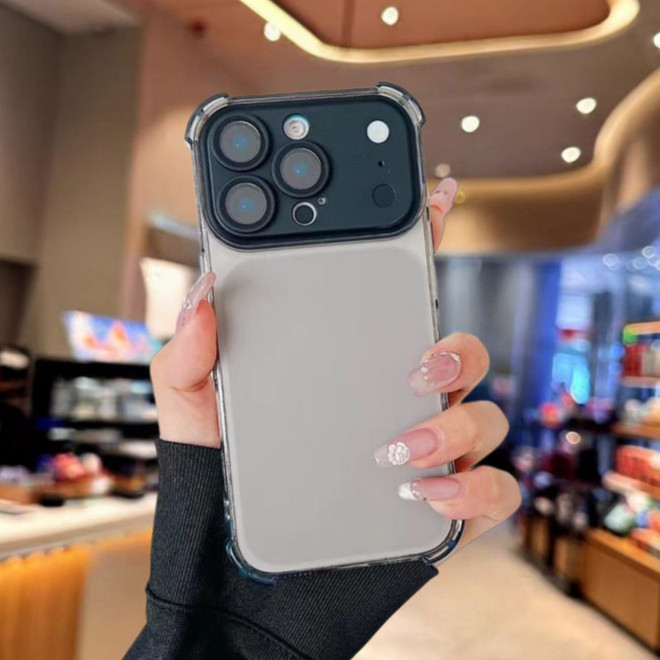 Ốp lưng mềm ống kính có thể tháo rời tương thích cho iPhone 13 pro max 14 pro max 15 pro max 16 pro max 17 pro max