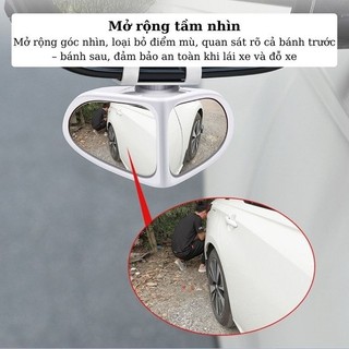 Gương hỗ trợ lái xe an toàn xoay 360 độ cho ô tô Hỗ trợ đảo chiều / Quan sát bánh xe،Góc nhìn rộng, giảm điểm mù