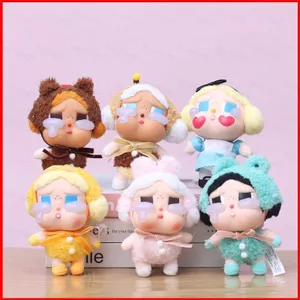 BH2 Crybaby Vinyl búp bê mặt dây chuyền Túi mặt dây chuyền móc khóa Đồ chơi nhồi bông đồ chơi sang trọng cho trẻ em gái HB2
