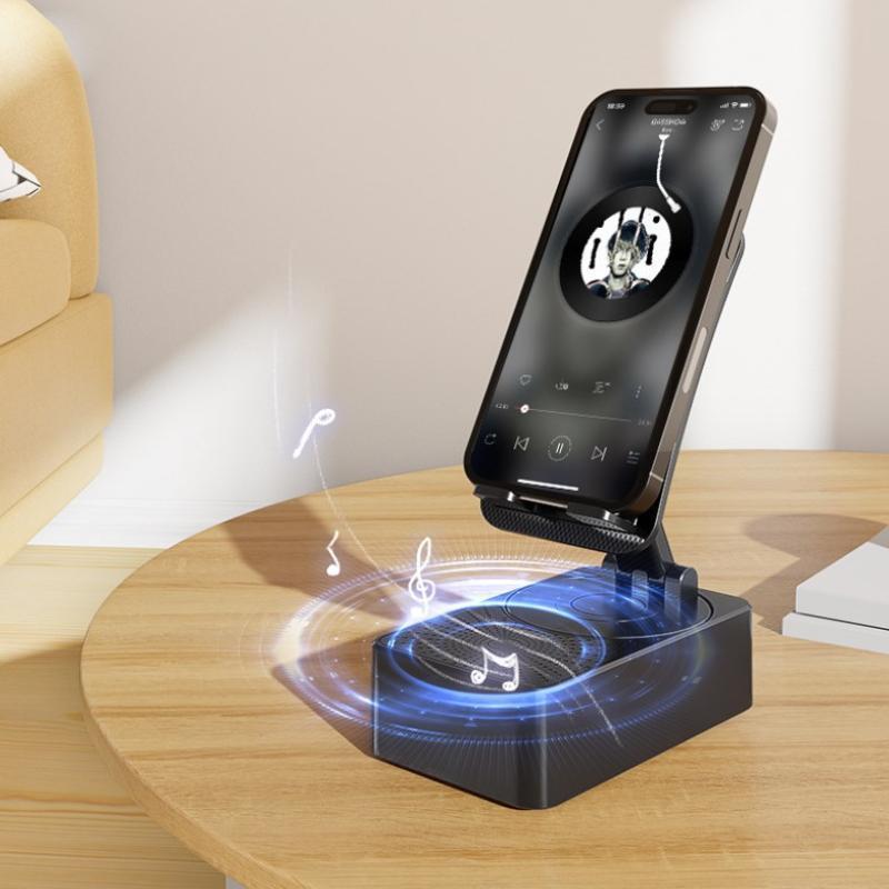 Loa Newsmallbrains có giá đỡ điện thoại Giá đỡ điện thoại di động 5 trong 1 360° Đế đứng 5000mAh NSB