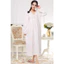 Phụ Nữ Công Chúa Trắng Váy Ngủ Nữ Cotton Vintage Váy Ngủ Ngọt Ngào Đồ Ngủ