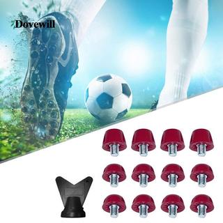 12 Miếng Giày Bóng Đá Gai Boot Bóng Đá Cleats Thay Thế Nylon M5 Có Ren Chống Trượt Turf Ngoài Trời Trong Nhà Thích Hợp Cho Thi Đấu Huấn Luyện G