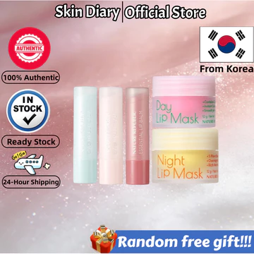 [Nature Republic] Son dưỡng môi dưỡng ẩm 05Rose 3.2g / Son dưỡng môi tăng cường 03Camellia 3.2g / Son dưỡng môi dưỡng ẩm 01Peppermint 3.2g / MẶT NẠ LIP ĐÊM 12g / MẶT NẠ LIP NGÀY12g
