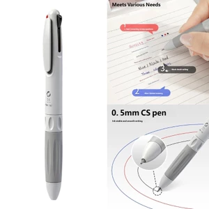 SA Bút nhiều màu có thể thu vào Bút Gel 3 màu trong 1 0 5mm Fine Point Nhanh khô để viết nhật ký ghi chú hàng ngày