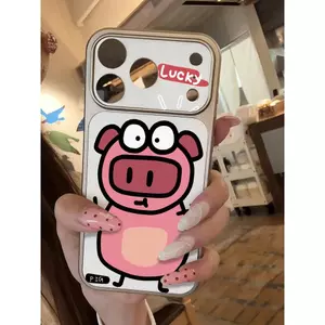 Gấu kỳ quặcPhù hợp với vỏ điện thoại sáng tạo iPhone 17 Pro, vỏ Corning 15/16