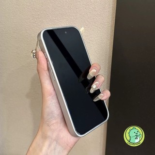 Ốp Điện Thoại Da Trái Cây Dễ Thương Cho Realme 15 15T 14 13 12 Pro Plus GT Neo 7X 6 SE GT8 GT7 7T GT6 6T P3 P1 Q5i 5G 4G Vỏ Sang Trọng Màu Bạc ins Phong Cách Hoạt Hình Vỏ Mềm