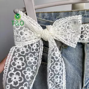 Thắt lưng ren trang trí ngọt ngào thời trang cho nữ