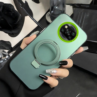 Ốp Lưng 2026 Cho XIAOMI POCO X3 PRO POCO X3 NFC POCO X3 Vỏ Điện Thoại Vỏ Cứng Chống Sốc Thiết Kế Mới Thẩm Mỹ Có Giá Đỡ Xanh CYFXZJ3