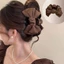 Kẹp Tóc Nơ Lụa Satin Cỡ Lớn Phong Cách Hàn Quốc – Thiết Kế Đơn Giản Sang Trọng, Phụ Kiện Tóc Thời Thượng Cho Nữ