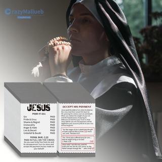 Pocket Little Jesus Bible Christian Tracts Đa chức năng Kinh thánh Christian Flyer Bưu thiếp cầu nguyện nhỏ cho Quà tặng nhà thờ Truyền giáo [CrazyMallueb.vn]