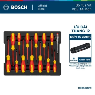 Bộ tua vít cách điện VDE 14 món Bosch chất lượng chuẩn Đức