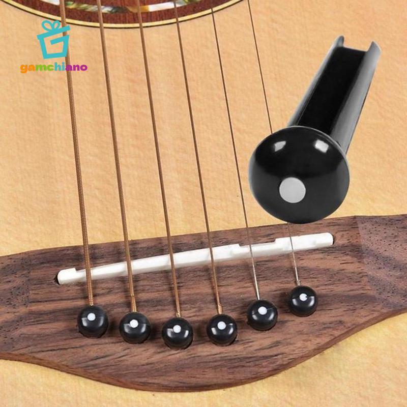 Cầu đàn guitar Acoustic dân gian có chân cầu đàn guitar Phụ tùng yên ngựa có rãnh cho đàn guitar 6 dây, dễ lắp đặt