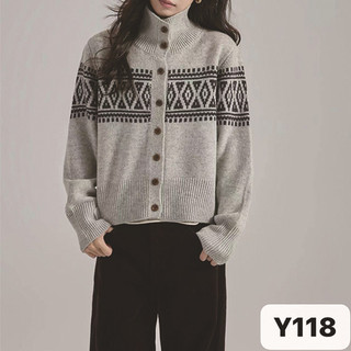 Thiết Kế Thêu Kim Cương Áo Len Cao Cấp Đơn Giản Mùa Đông 2025 Dài Tay Thời Trang Top Nữ Dệt Kim Cardigan b