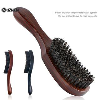 KUZHEN Tay Cầm Gỗ Boar Lông Bàn Chải Làm Sạch Làm Tóc Nam Râu Bàn Chải Chống Tĩnh Điện Cắt Tóc Tạo Kiểu Tóc Dụng Cụ Cạo Râu HOT