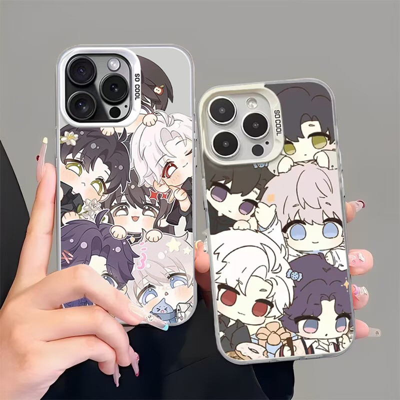 Ốp Điện Thoại Tình Yêu Và Deepspace Xavier Cho Samsung Galaxy S25 S26 FE Plus Edge Ultra S24FE A07 A17 A56 Matte IMD Cứng Thời Trang Silicon Chống Sốc Rafayel Sillus Zayne Caleb Cover