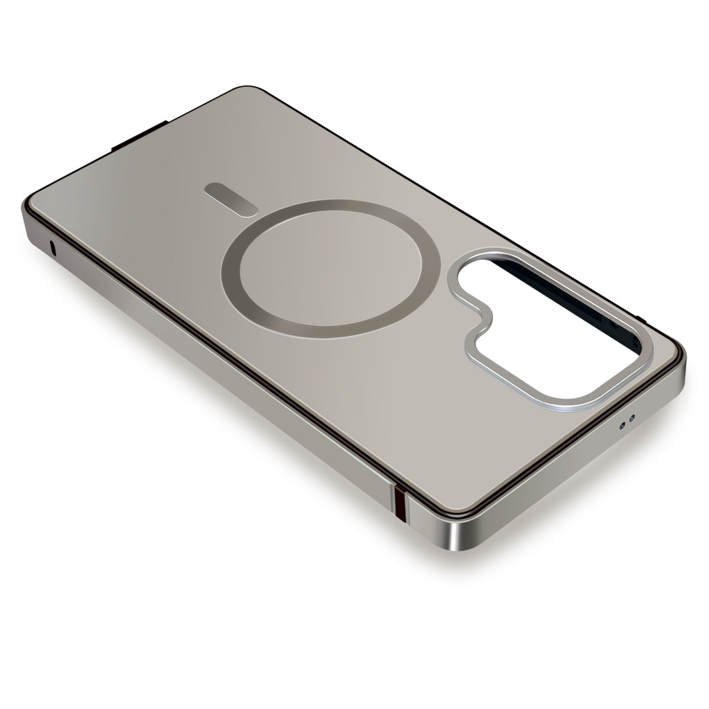 Ốp Điện Thoại Khung Kim Loại Tổng Hợp Màu Sắc Chính Hãng, Dành Cho Samsung Galaxy S25 Ultra Chống Rơi Bảo Vệ Từ Tính Ốp Lưng