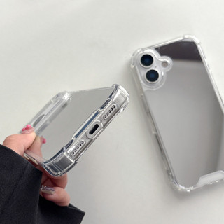 [JLK] ốp lưng iphone 13 pro max Điện Thoại Gương Cứng Acrylic Cho iPhone 17 16 15 Pro Max 14 Plus 13 12 11 Pro X XR XS Max 7 8 Plus SE2 17 Vỏ Chống Sốc Không Khí
