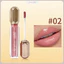USHAS Matte Pearlescent Lip Gloss Non-Stick Cup Son môi chống thấm nước Son môi dạng lỏng