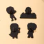 YT4 Stranger Things Mike Eleven Vecna Will Byers Phim hoạt hình hợp kim kẽm quần áo trâm cài phim hàng hóa