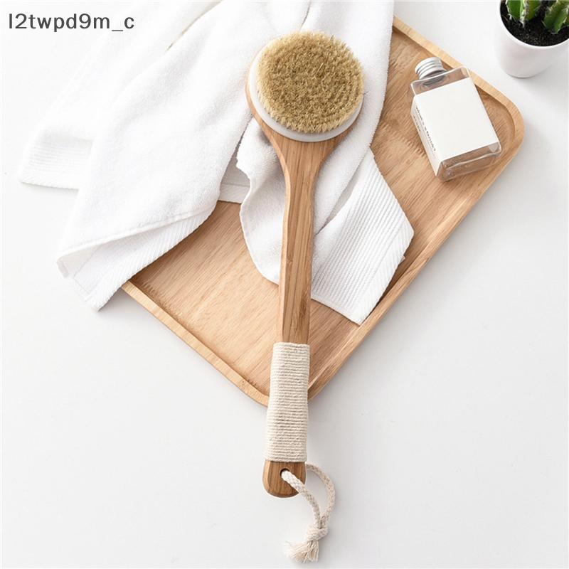 COD tre trở lại Scrubber với dài xử lý, Trọng lượng nhẹ tắm bàn chải cho da tẩy da chết mới