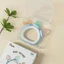 Đồ Chơi Gặm Nướu Silicon Organic Cầm Tay Cao Cấp, Siêu Mềm - An Toàn Cho bé