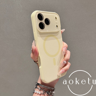 Ốp điện thoại cửa sổ lớn tất cả trong một Apple 17 tức thì phù hợp cho iPhone 17 / 16 / 15 / 14 / 13 silicon lỏng hút từ tính bao gồm tất cả vỏ da chống rơi và chống bụi bẩn