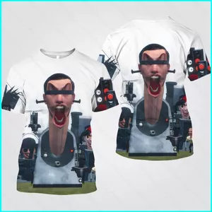 Áo Thun Skibidi Unisex Cosplay - Thiết Kế 3D Vệ Sinh Dễ Dàng - Phù Hợp Mọi Kích Cỡ