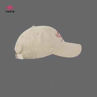 HWETR Nữ Thêu Hồng Bóng Chày Mềm Cotton Che Nắng Đạt Đỉnh Mũ Nữ Cô Gái Hàn Quốc Thể Thao Ngoài Trời Tấm Che Mũ Mới