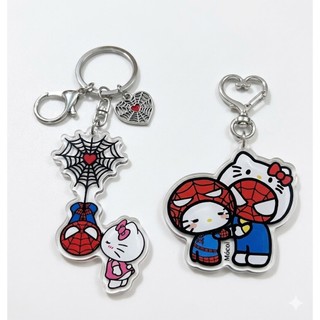 Móc khoá "Người Nhện Siêu Quậy Và Nàng Thơ Kitty"