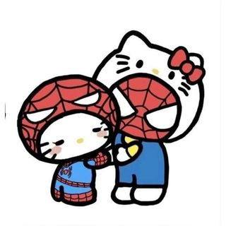 Móc khoá "Người Nhện Siêu Quậy Và Nàng Thơ Kitty"