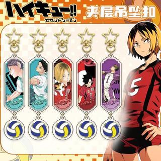 Haikyuu nhiều lớp Mặt dây chuyền Venus Acrylic Keychain Anime Quà Tặng Women Móc Khoá