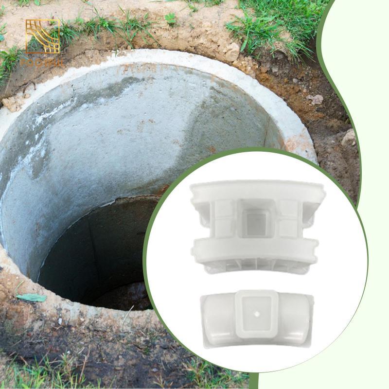 Khuôn khối tường trục có thể tái sử dụng Mô-đun bê tông hình tròn cho lắp ráp hàng rào bể bơi sân