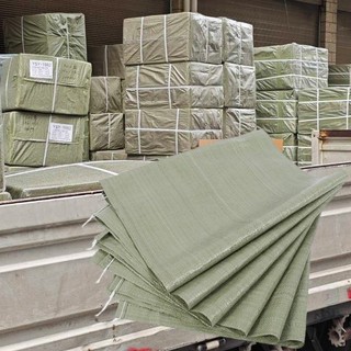 Túi dệt màu xanh lá cây Oversize - Túi đựng đồ hạng nặng đa năng để vận chuyển xây dựng