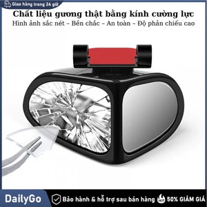 Phụ kiện ô tô gương chiếu hậu điểm mù xoay linh hoạt Hỗ trợ đảo chiều / Quan sát bánh xe،Góc nhìn rộng, giảm điểm mù