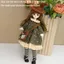 Bộ trang phục búp bê EDIWANY 1 / 6 BJD, Quần áo búp bê 30cm phong cách mùa thu đông xinh xắn, Áo len thời trang dễ thương Áo khoác búp bê thông thường Quà tặng đồ chơi bé gái