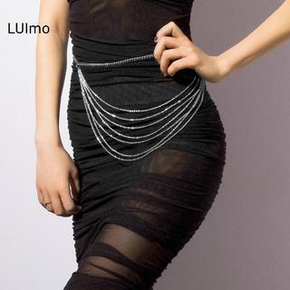 Thắt lưng dây xích nhiều lớp cho nữ - Phù hợp với đầm và jeans, trang sức thời trang SBS