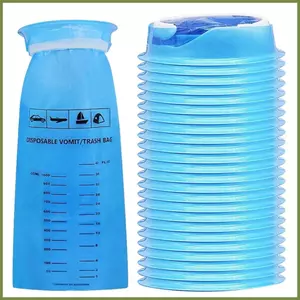 Túi buồn nôn 1000ml chống rò rỉ, tiện lợi cho máy bay và ô tô